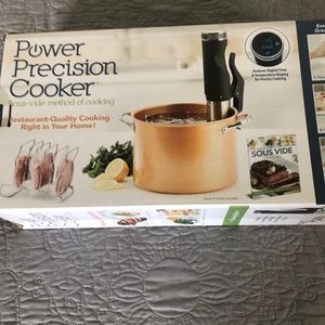 Sous Vide Cooker and Bags Used Once!